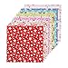 Caydo 144 Sheets Origami Paper 6-Inch by 6-Inch with 12 Different Colors and Patterns
