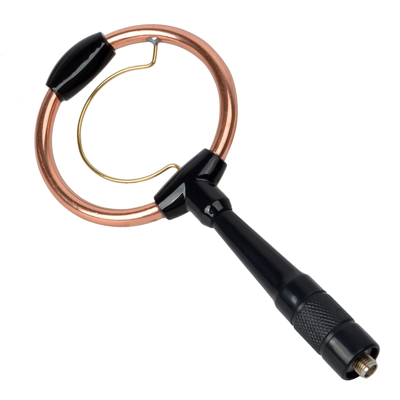 HYS SMA-F Walkie Talkie Antenna, Dual Band, 144/430 MHz, VHF/UHF, Ring Aerial Compatible with Kenwood TK-360 TK-370 TK-370G Baofeng UV-5R BF-888S HYT 2 Way Radio