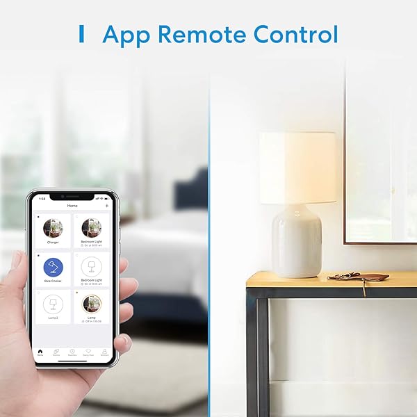 Interruptor de Pared Inteligente 1 Va 1 Canal Wi Fi Interruptor Compatible con HomeKit Siri Alexa Google Assistant y SmartThings meross Se Requiere un Cable Neutral