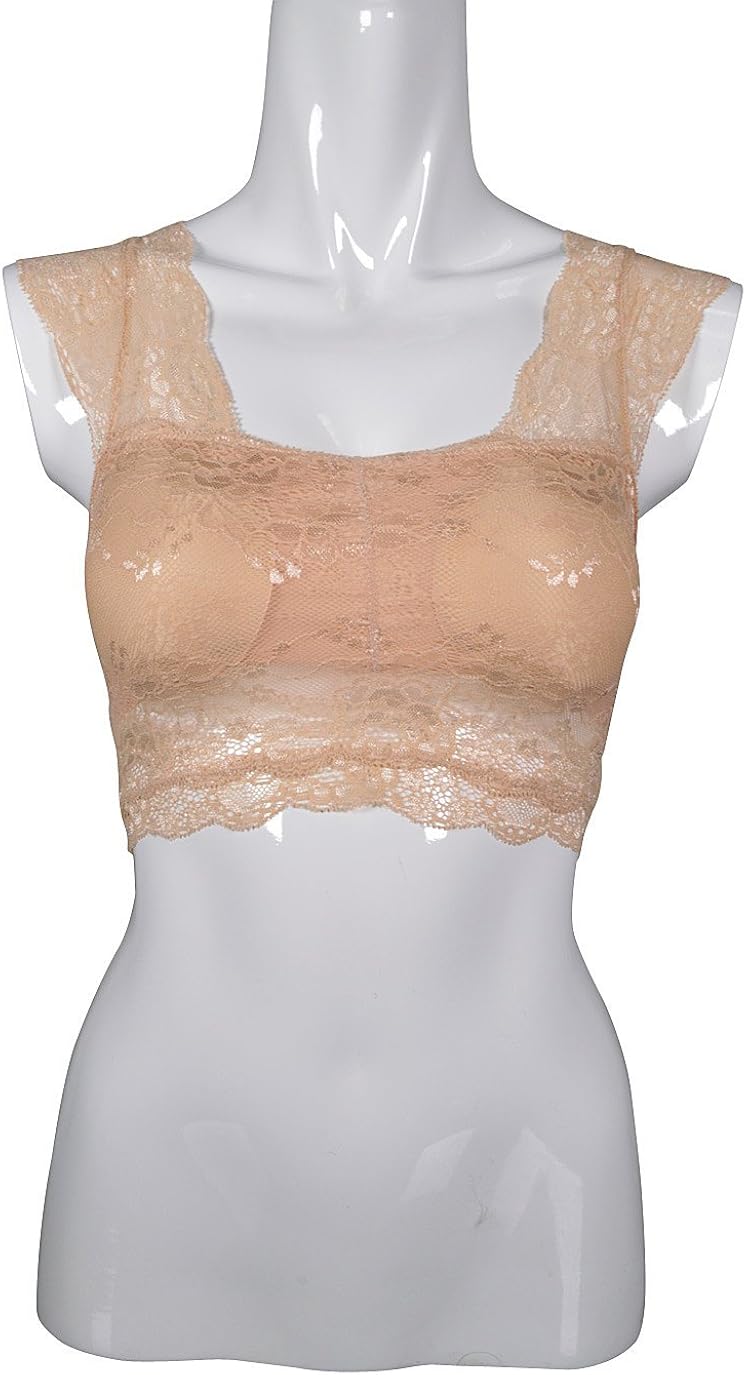 Amazon.com: Gallon Lace Bralette W/ Molded Cups: Clothing