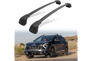 AUXPACBO Upgraded Lockable Cross Bar Fit for 2023 2024 KIA Sportage SX & SX Prestige Anti-Theft Roof Rack Rail Crossbars Luggage Rack Cargo Bar