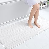 Buganda Memory Foam Bathroom Rug Mat 59x20, Extra