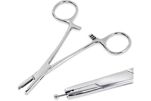 Beautidots Piercing Ball Grabber Tool 3mm 4mm 5mm Piercing Ball Screw Removal Tool Reusable Bead Clamping Assistant Tool for Changing Jewelry