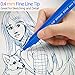 Dual Brush Pen Art Markers,36 Vibrant Colors Drawing Pen Coloring Markers Color Pen for Painting Drawing Coloring Calligraphy Lettering,with Flexible Brush&Fine Tip,Great for Adults Kids and Beginner