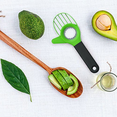 Kitchen Fruit Tools Set, Beyetori Avocado Slicer, Apple Corer Cutter and Vegetable Stand Up Peeler