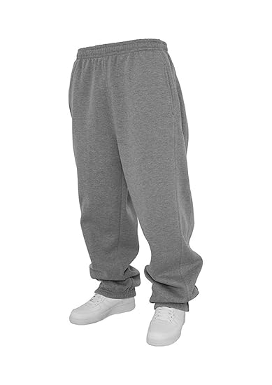 Urban Classics Jogginghose Sweatpants Trainingshose Tanzhose blanko zum Bedrucken Blank schwarz grau dunkelgrau charcoal S bi