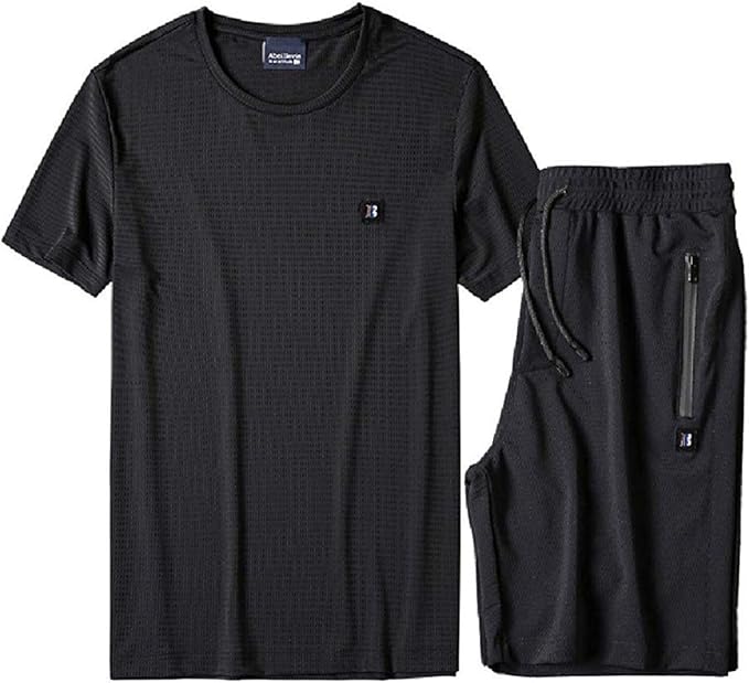 Amazon Fly Year Jp メンズアスレチックドライクールホローアウトオーバーサイズスウェットスーツパンツセット 1 Us X Large China 2x Large 上下セット 通販