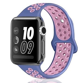 MouKou - Correa de Repuesto para Apple Watch de 44 mm, 42 mm ...