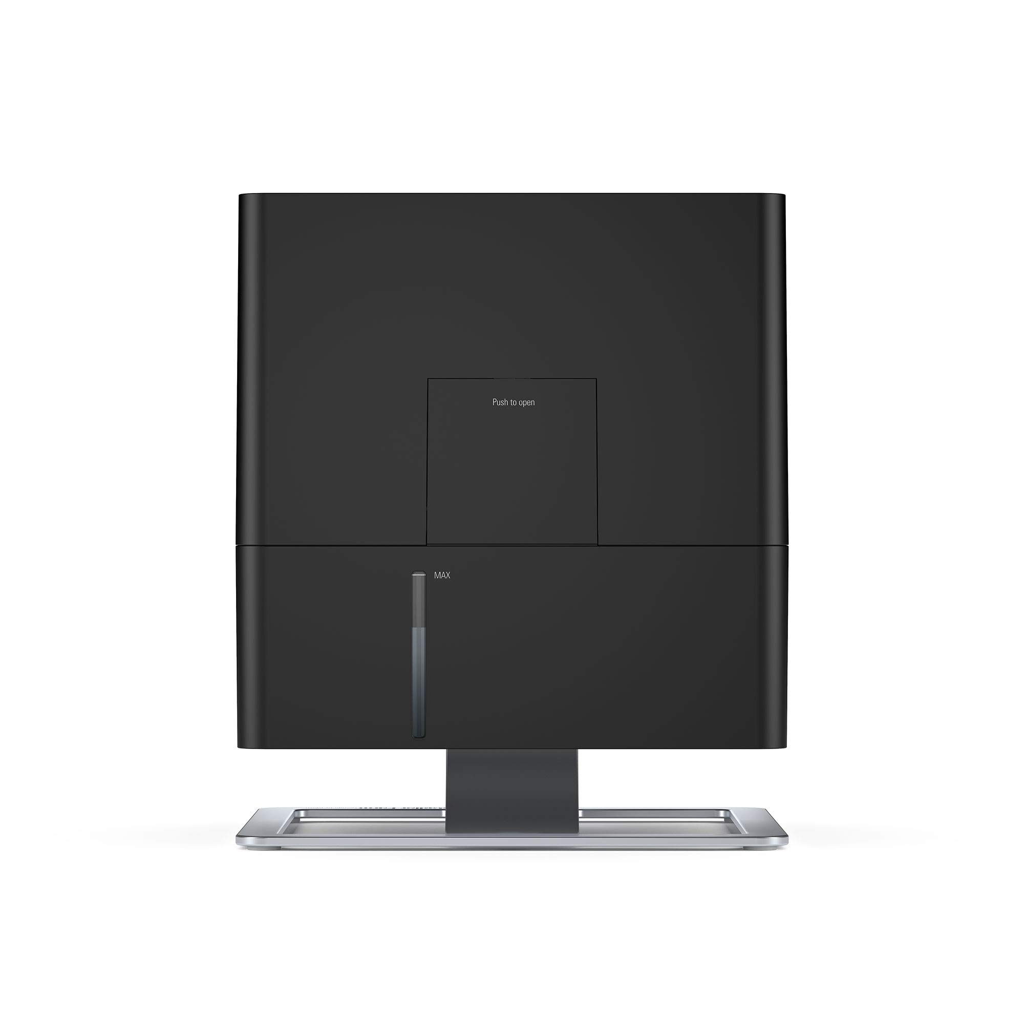 Stadler Form humidifier Oskar, energy-saving humidifier for rooms up to 540 square feet, evaporator with automatic switch-off, dimmable LEDs, very quiet, black