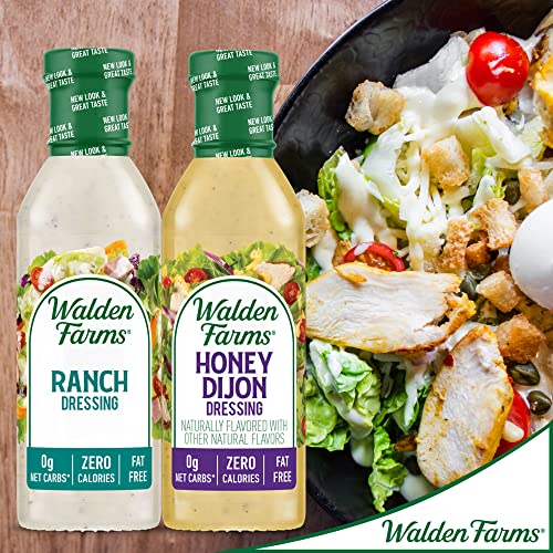 Walden Farms Variety Pack Dressings, 12 oz Bottle, Fresh and Delicious