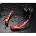 Wireless Bluetooth Headphones, Bluetooth 4.1 Music Stereo Headset Earphones with Microphone Vibration Neckband Style for Sports Red