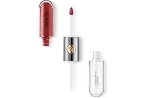 Kiko Milano Unlimited Double Touch 106 | Liquid Lipstick With A Bright Finish In A Two-step Application. Lasts Up To 12 Hours*. No-transfer base Colour.