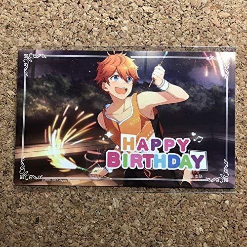 Amazon Co Jp あんさんぶるスターズ あんスタ アニメイトカフェ アニカフェ バースデーブロマイド ポストカード 海外 香港 中国 台湾 限定 明星スバル ホビー 通販