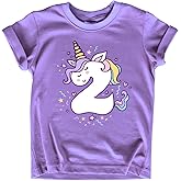 Unicorn 2nd Birthday Shirts for Toddler Girls Outfit 2 Year Old Second Two Shirt