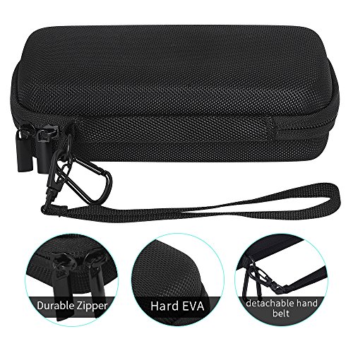 Esimen Hard Case for Wahoo TICKR/TICKR X Heart Rate Monitor Accessories Carry Bag Protective Storage Box (Black) - Thumbnail 3