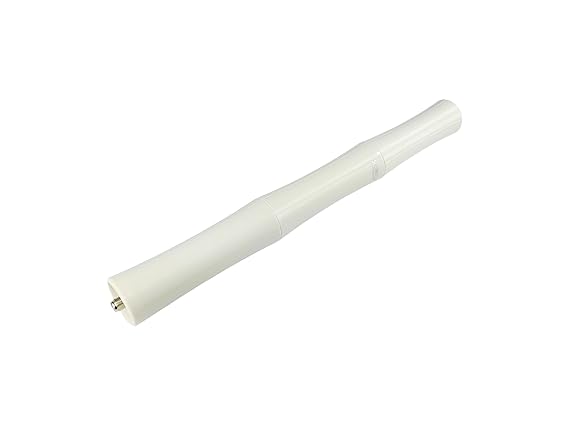 Xoro HAN 700 Bambus DVB-T/T2 Außenantenne (UHF) mit eingebauter Verstärker (LTE Filter, 5m Kabel) weiß