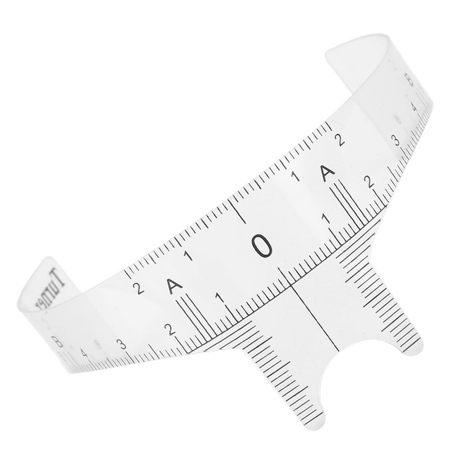Yosoo Eyebrow Ruler, Professional Microblading Brow Shape Design Tool (Nose Bridge Ruler Type B)