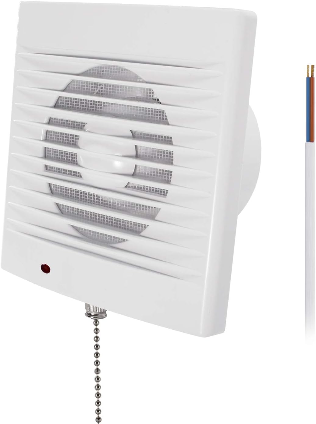 OOPPEN 4 Inch Pull Cord Extractor Fan Low Noise Standard Kitchen/Bathroom Extractor Exhaust Fan(ø100mm)