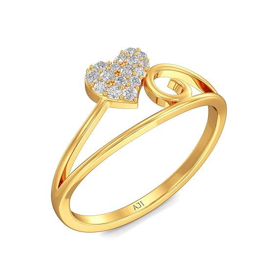 Buy Joyalukkas 22k (916) Yellow Gold Ring for Girls Online at Low