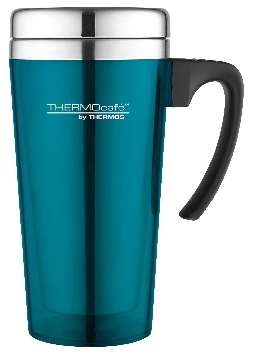 Thermos ThermoCafé Soft touch Travel Mug, Lagoon, 420 ml