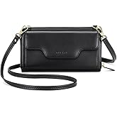 nuoku Crossbody Bags, Wristlet Wallets, Small Clutch Purses - Cell Phone & RFID Wallet for Women