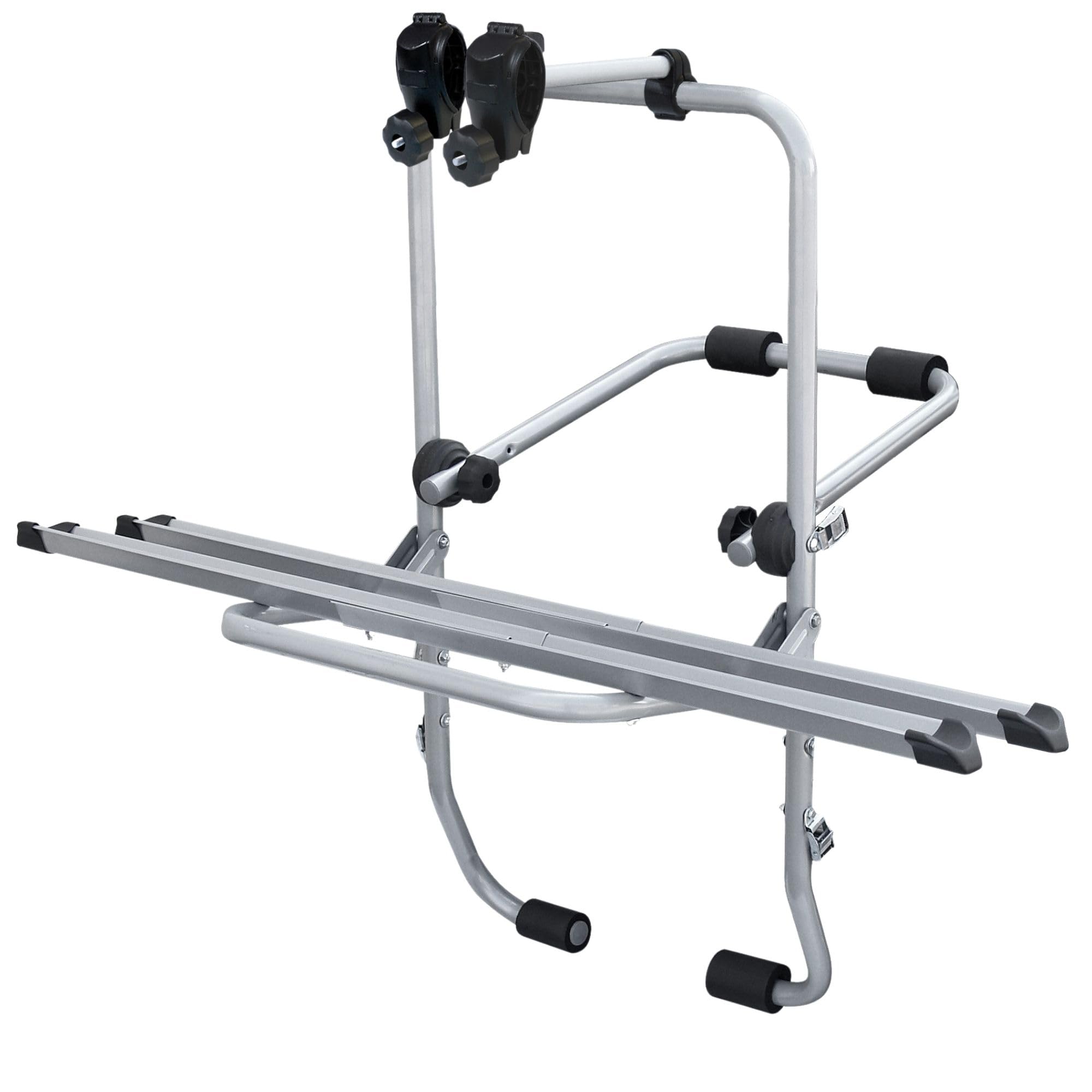Menabo 925826D Steelbike Rear Bicycle Carrier for 2 Bikes with Racks