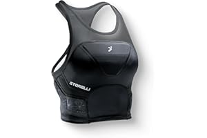 Storelli Women’s BodyShield Crop Top Padded Goalkeeper Base Layer Enhanced Chest and Rib Protection