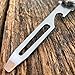 Automatic Push G'store Button Folding Bottle Opener Switchblade Knife Looking Blue TOOL