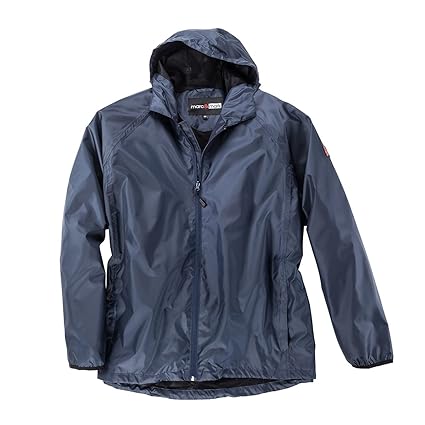 Abraxas leichte XXL Regenjacke blau