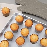 Nisbets Vogue Aluminium Bakewell Pan 610mm Deep Baking Tray Catering K437 view 6