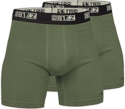 281Z Military Underwear Cotton 6-Inch Boxer Briefs