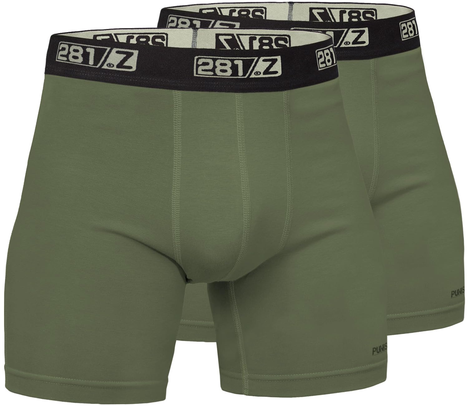 281Z Military Underwear Cotton 6-Inch Boxer Briefs