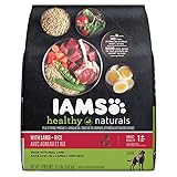 Iams Healthy Naturals Adult with Lamb Plus Rice Premium Dog Dry Food, 12.5-Pound
