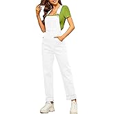 Odefou Bib Overalls for Women Fashion Jean Jumpsuit Adjustable Strap Coveralls