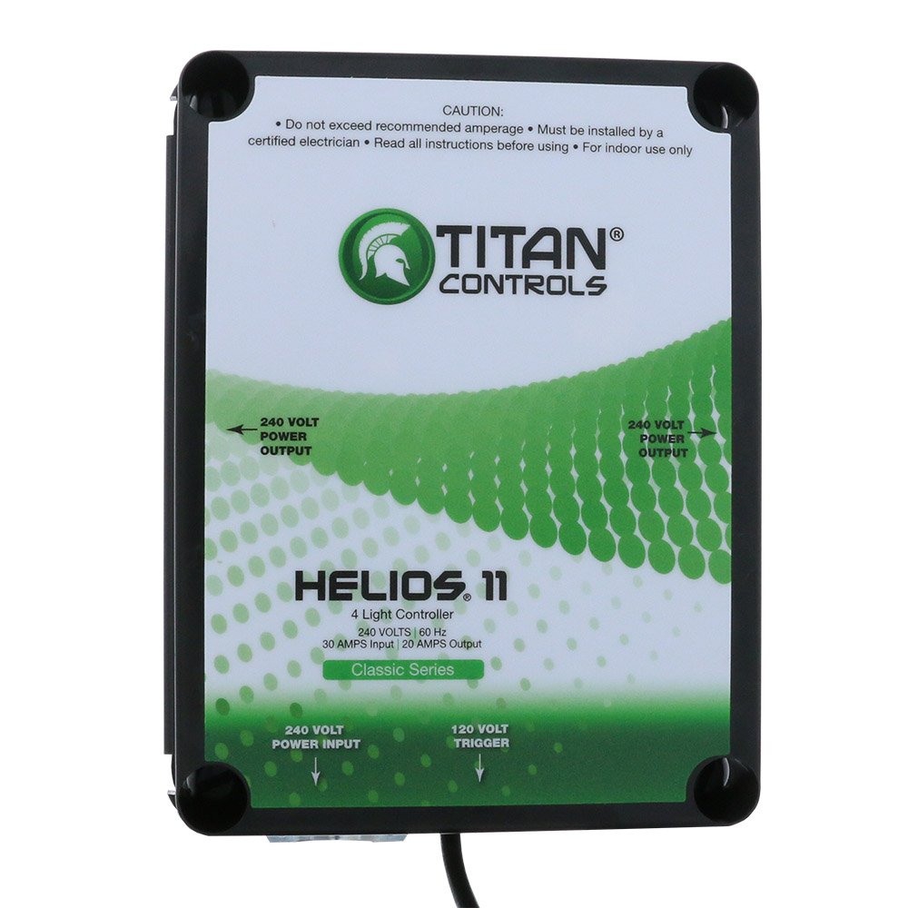 Amazon.com : Titan Controls 4-Light Controller w/ Trigger Cord, 240V -  Helios 11 : Greenhouses : Garden & Outdoor
