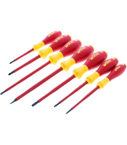 Tournevis électrique WIHA SoftFinish 3,0x100 Mm - Pointe Plate Pour électricité