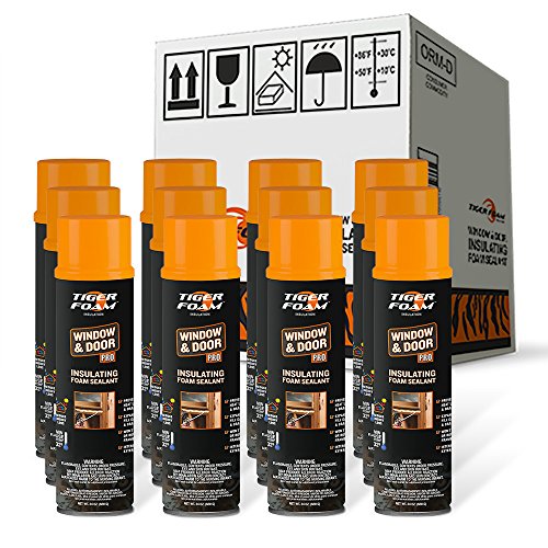Tiger Foam Window & Door Pro 24oz Insulating Foam Sealant - Case of 12