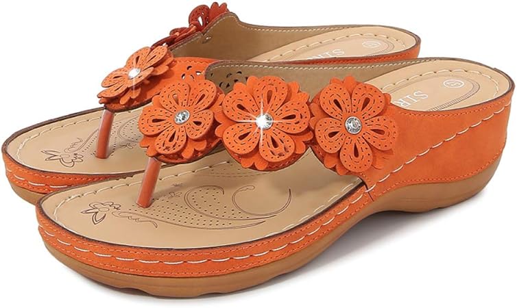 ladies orange shoes uk