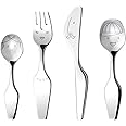 Georg Jensen Alfredo Children's 4-Piece Stainless Steel Flatware