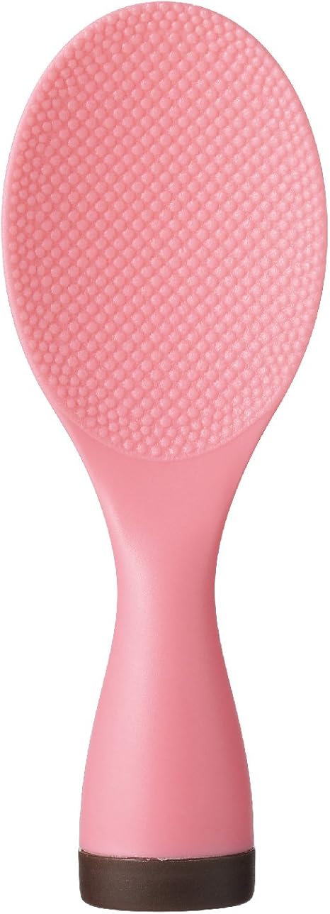 Amazon Co Jp 曙産業 しゃもじ ピンク 日本製 パッと置いても倒れにくい ゆらゆら揺れるしゃもじ ダブルエンボス加工 スイングしゃもじ Pm 913 ホーム キッチン