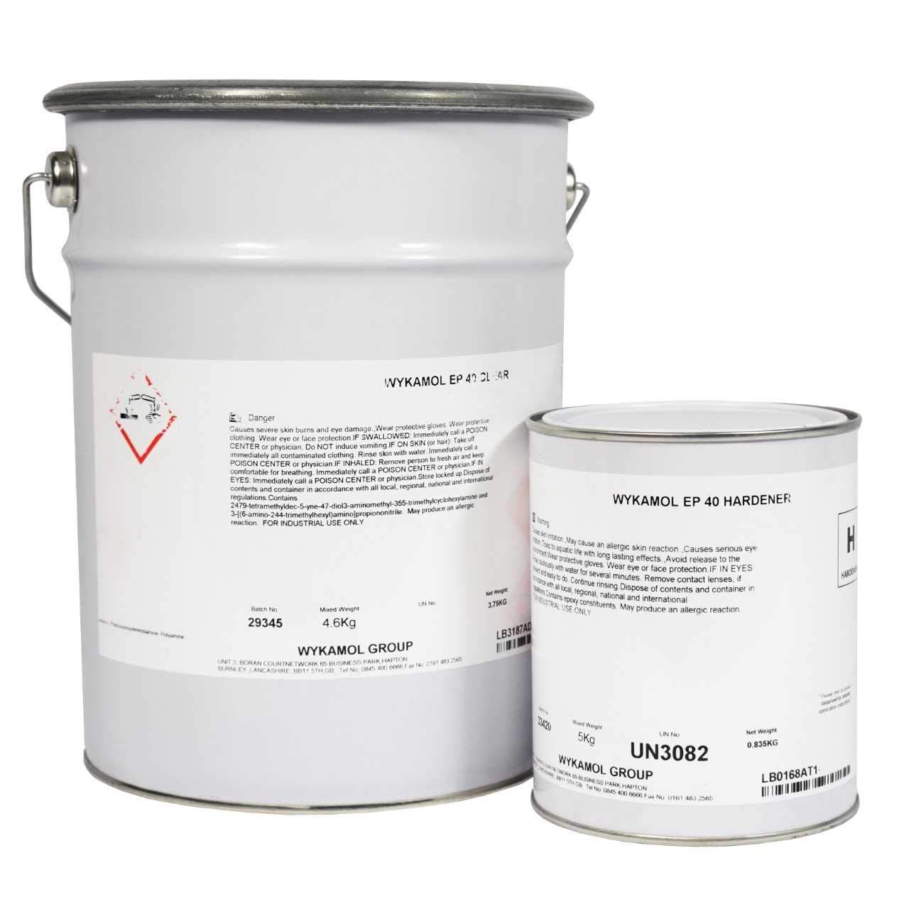 Ep40 Epoxy Resin Dpm Floor Coating Clear 5 Litre Two Part Sealer