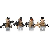 Battle Brick 1.6 Inches Tall Custom Special Forces Army Rangers Custom Minifigure Compatible with LEGO&reg; Bricks | 90% Gear Made in the USA | Genuine Military Minifig | Ages 10+ to AFOL