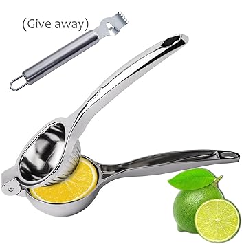 e-wor limón exprimidor, exprimidor Manual exprimidor con mango inoxidable: Amazon.es: Hogar
