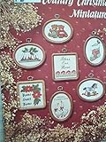Country Christmas Miniatures Cross Stitch Burdett Publications by 