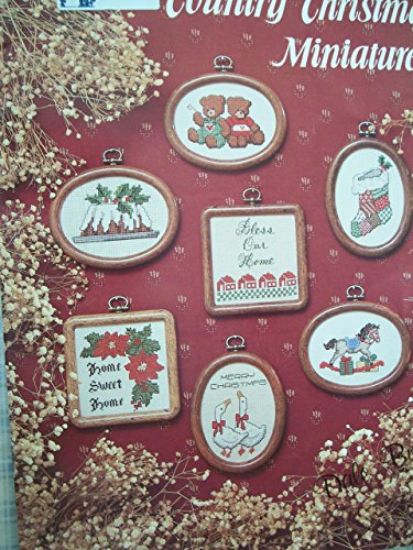 Country Christmas Miniatures Cross Stitch Burdett Publications by Burdett Publications (Pamphlet)