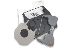 Around The Office Compatible Replacement for IBM WHEELWRITER-5 Typewriter Courier 10 Printwheel Daisywheel 1 Ribbon 1 Correction Tape & Dust Cover for Model WHEELWRITER-5