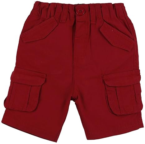 red infant shorts