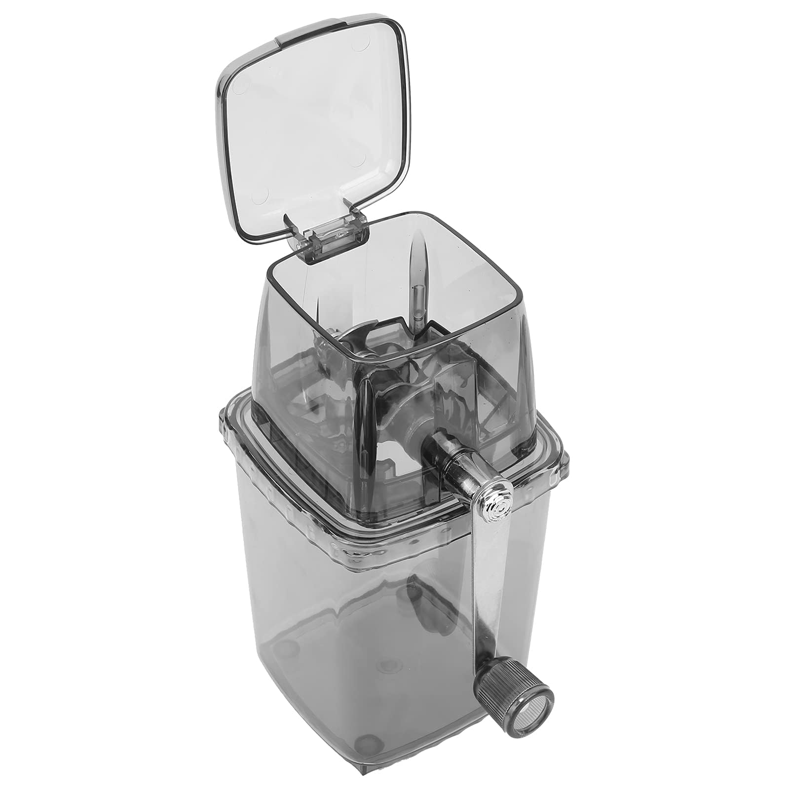 Alomejor Hand Crank Manual Boilie Ice Crusher, Kitchen Bar Ice Blenders Fishing Bait Lure Crusher