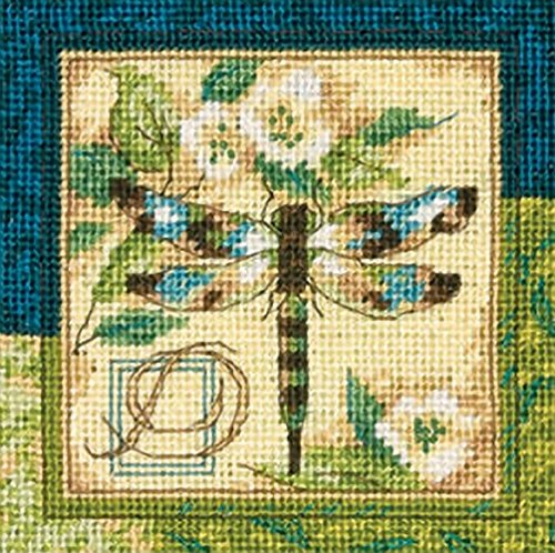 Dimensions needlepoint kit, dragonfly