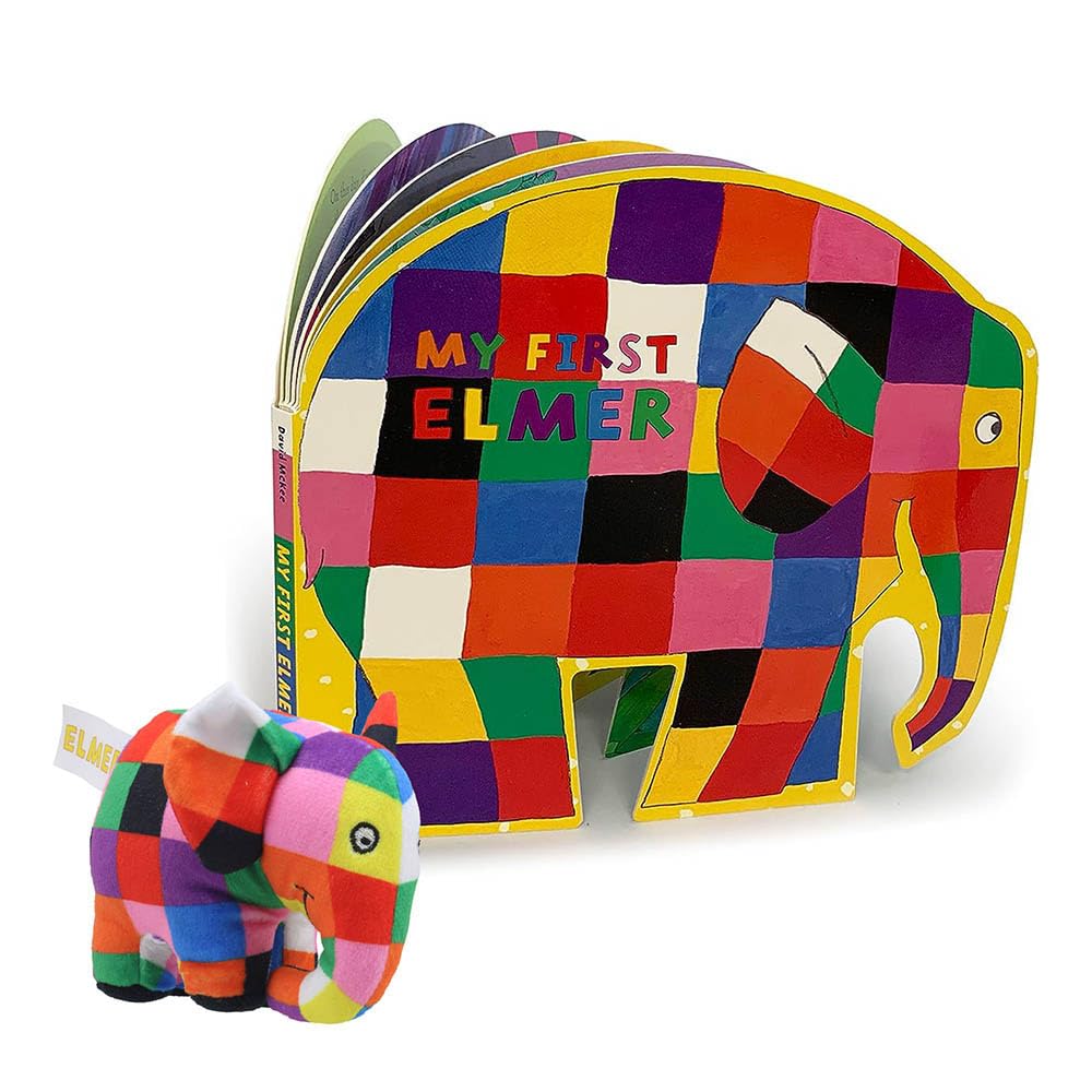 Books and Puppets: My First Elmer Including Finger Puppet